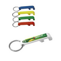 Union Printed Beer Bottle Opener Keychain - Full Color